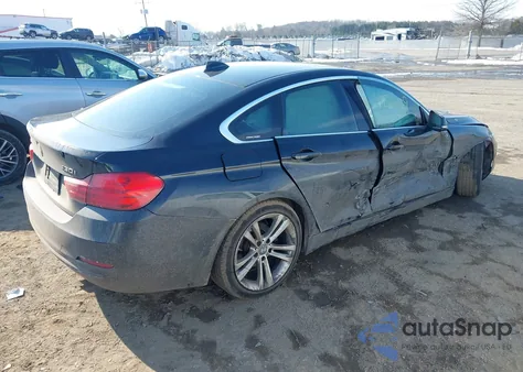 2017 BMW 430Xi Gran Coupe z USA, uszkodzony, nr VIN WBA4F9C55HG440565